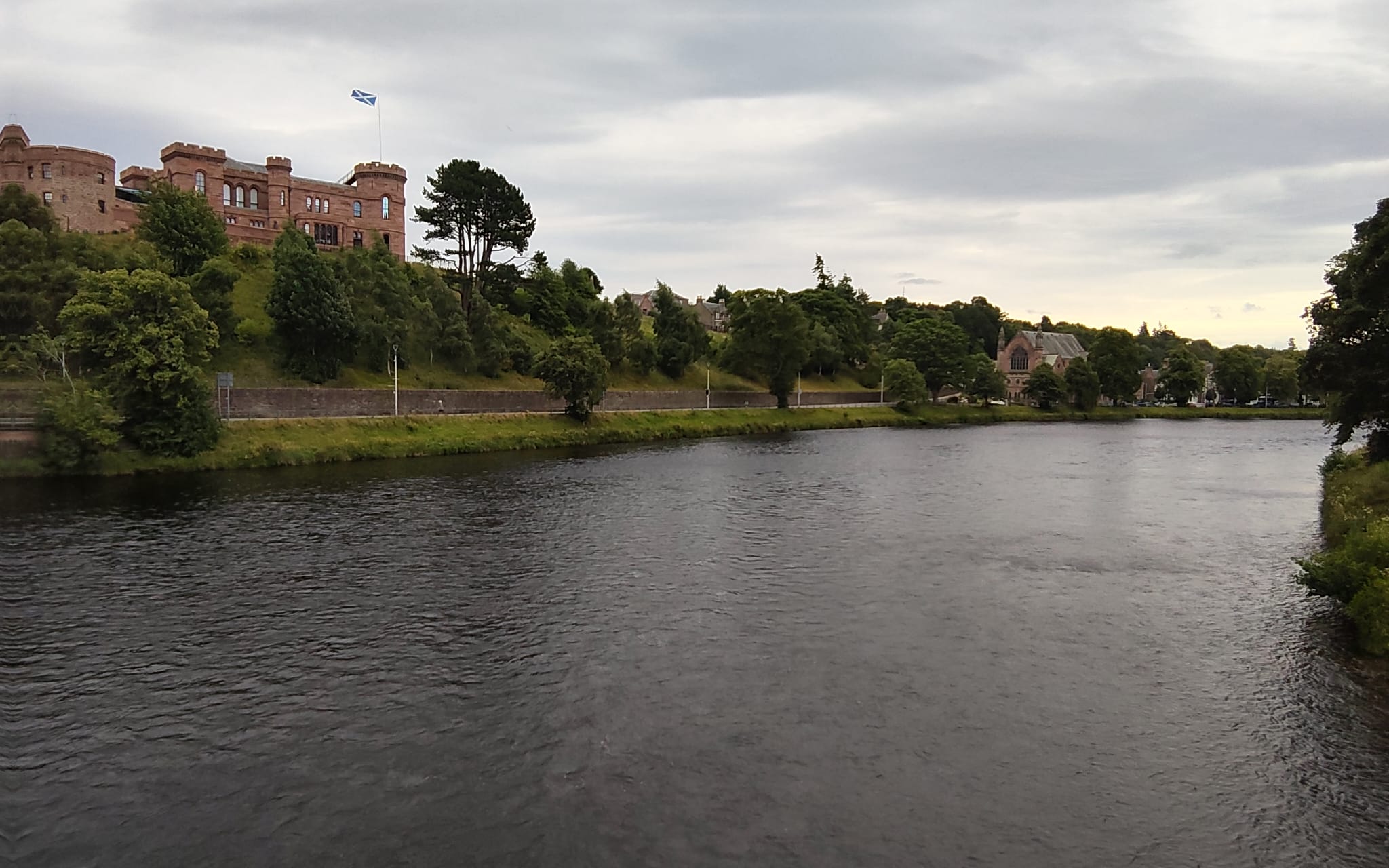 Inverness Castle beside the River Ness