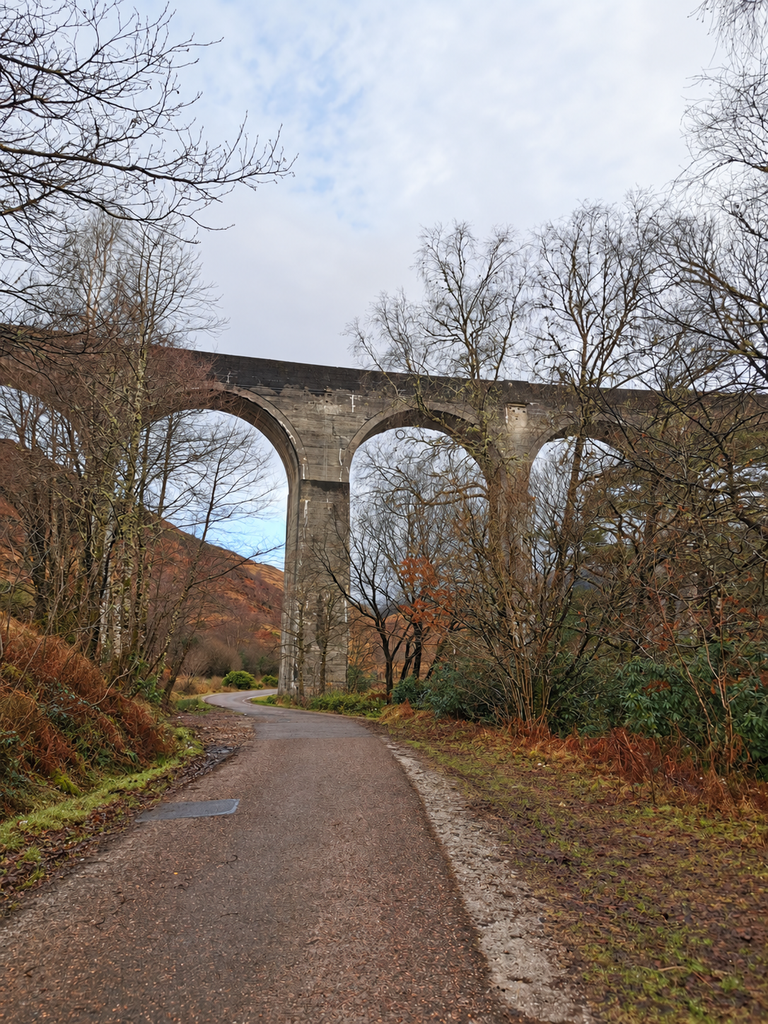 Glenfinnan Viaduct in the Scottish Highlands